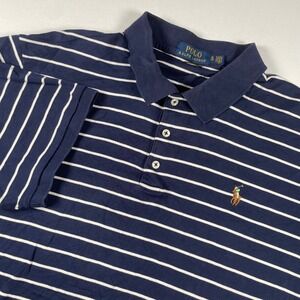 Polo Ralph Lauren Striped Polo‎ Shirt Classic Fit Casual XL